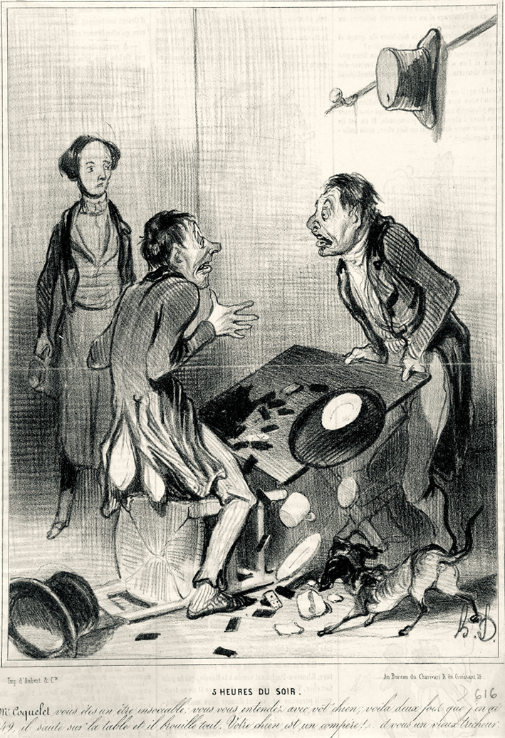  奥诺雷·杜米埃 Honore Daumier ——下午5点